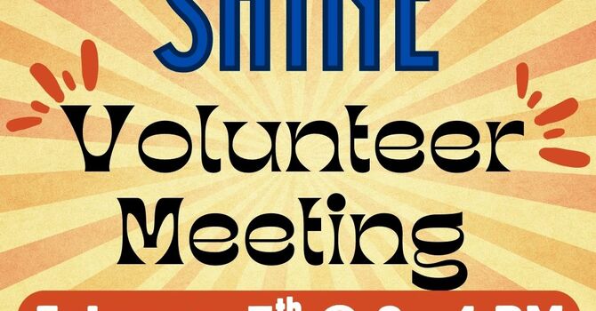 Night to Shine - Volunteer Meeting 