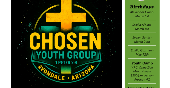 Youth Newsletter- Spring 2026 image