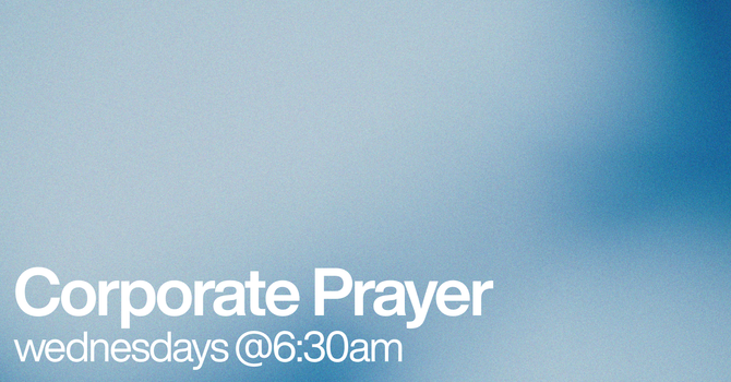 Corporate Prayer