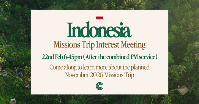 Indonesia Interest Meeting
