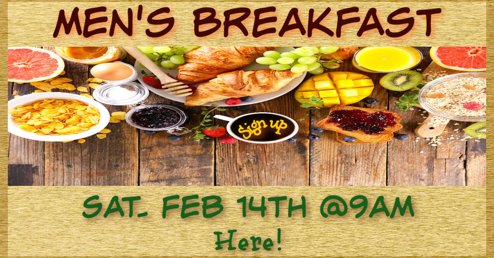 Men's Breakfast