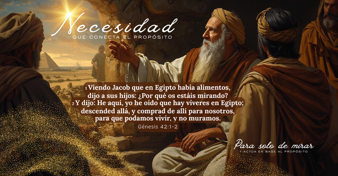 Necesidad que conecta el propósito. image