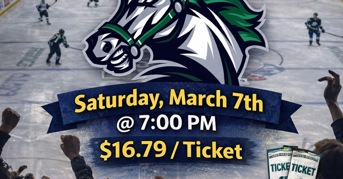 Koinonia at Roughriders Hockey Game