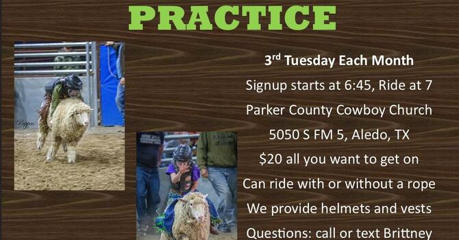 Mutton Bustin Practice