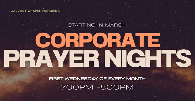 CORPORATE PRAYER NIGHTS