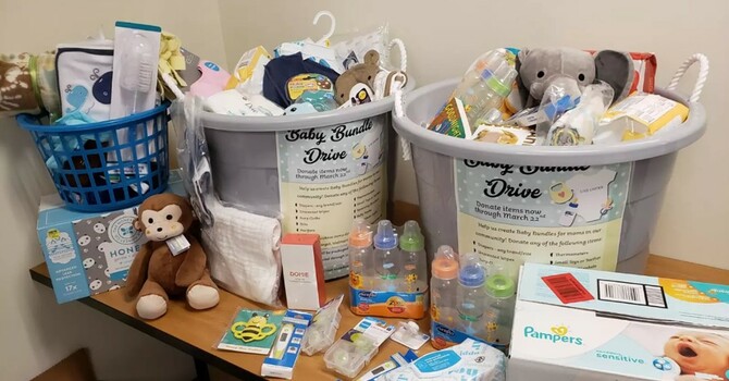 Baby Shower Donations in February