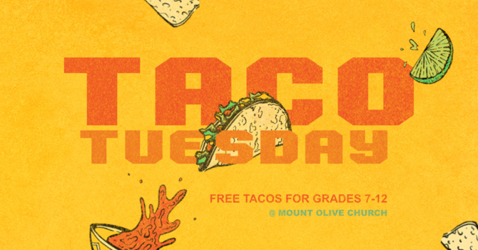 Taco Tuesday - Jr. & Sr. High