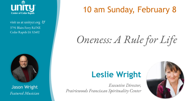 Oneness: A Rule for Life