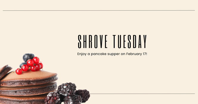 Find a Shrove Tuesday Pancake Dinner