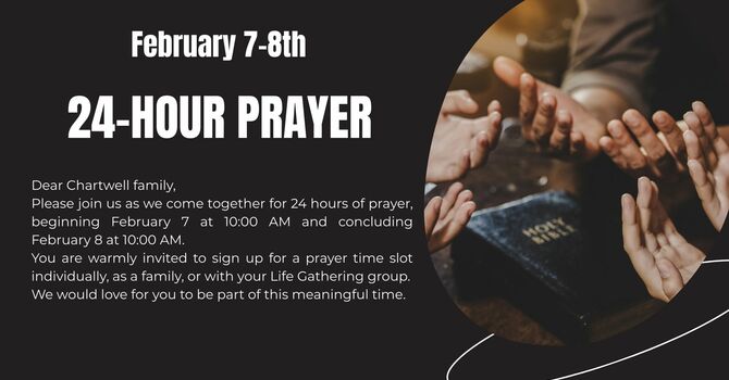 24-hour Prayer