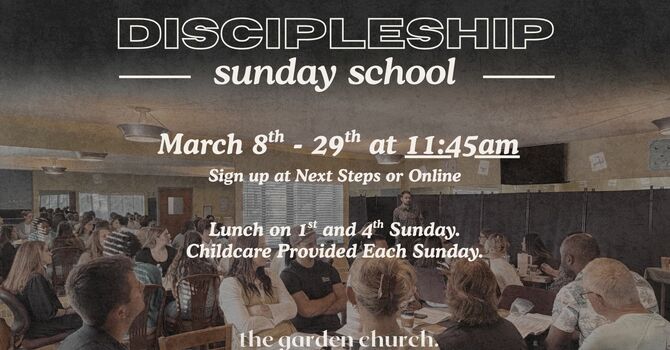 Discipleship Sunday School