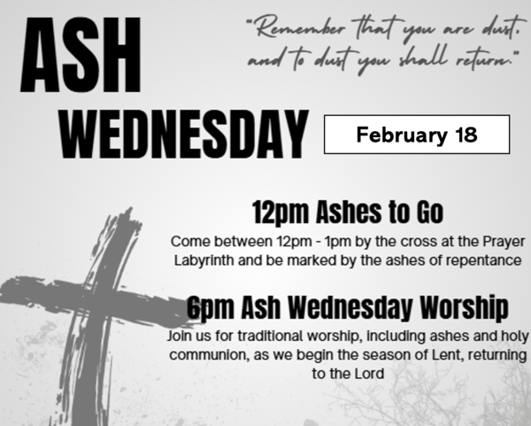 Ash Wednesday Worship 