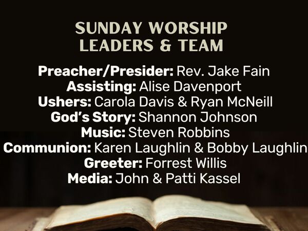 Leading us in Worship