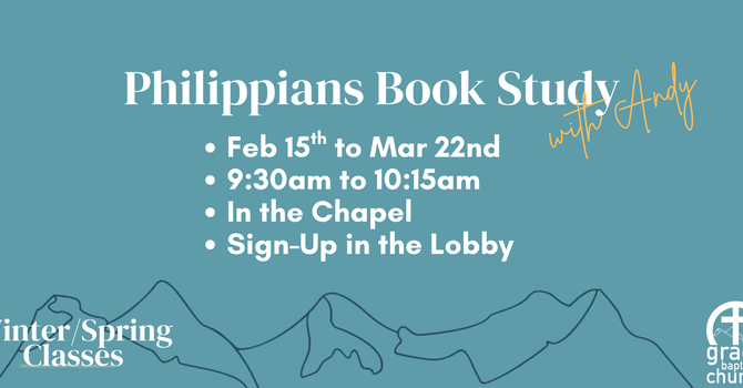 Philippians Bible Study with Andy Price