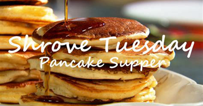 Shrove Tuesday Pancake Supper