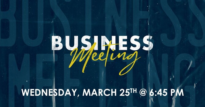 Church Business Meeting