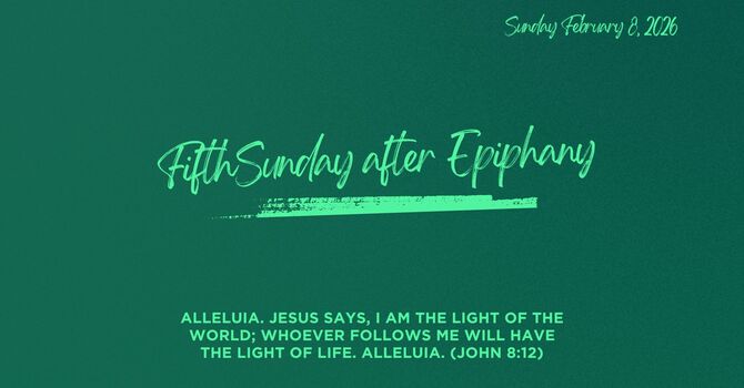 Fifth Sunday after Epiphany image