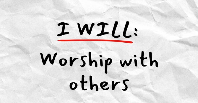 I Will Worship With Others