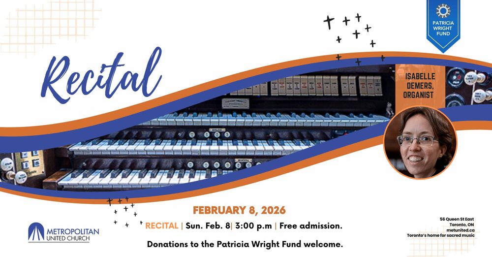 Patricia Wright Fund Concert | Isabelle Demers