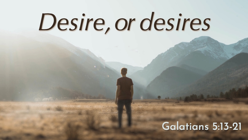 Desire, or desires