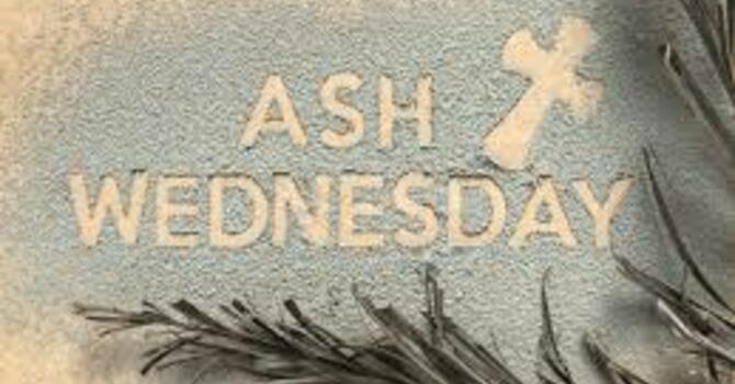 ASH WEDNESDAY WORSHIP SERVICE image