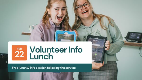Volunteer Info Lunch