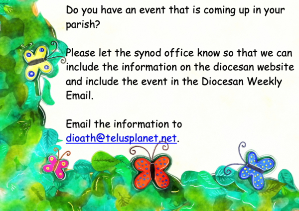 Note from the Synod Office