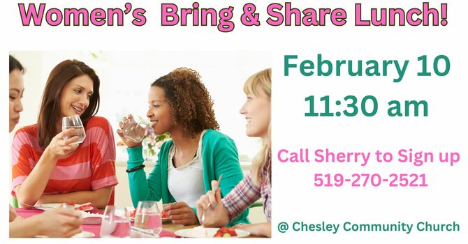 Ladies Bring & Share Lunch