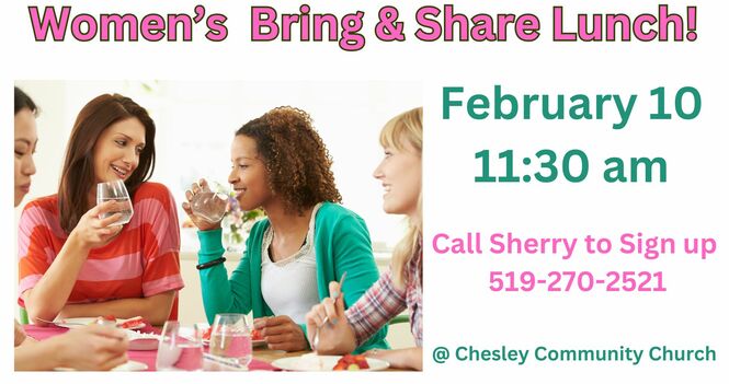 Ladies Bring & Share Lunch