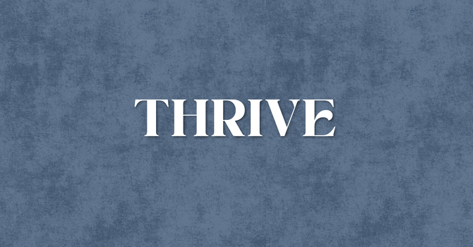 Thrive Week 5  image