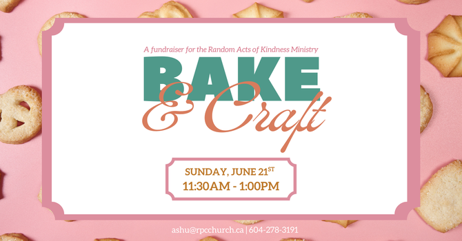 Craft & Bake Sale 