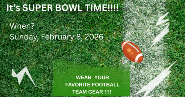 It’s SUPER BOWL TIME!!!!
