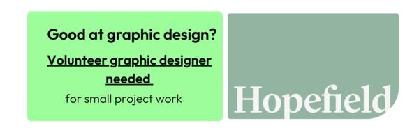 Volunteer Graphic Designer Needed