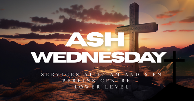 Ash Wednesday Services