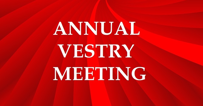 VESTRY 2026, FEBRUARY 22