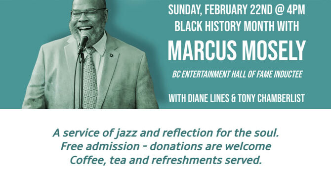 Jazz Vespers with Marcus Mosely