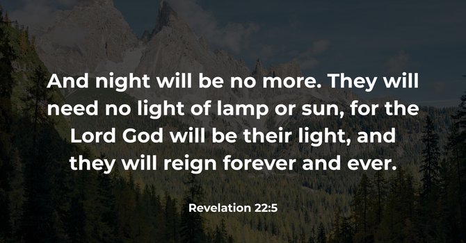 Revelation 22:5 image