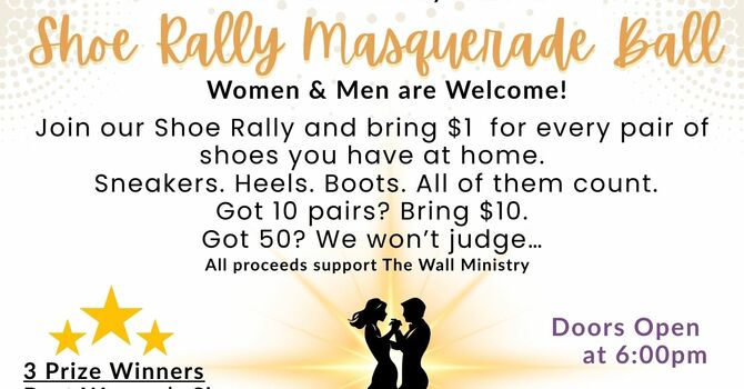 Shoe Rally Masquerade Ball 