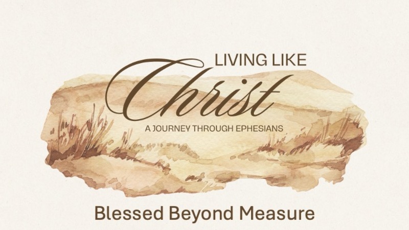 Blessed Beyond Measure