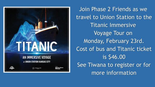 Phase 2 Titanic Trip