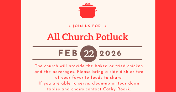 All Church Potluck