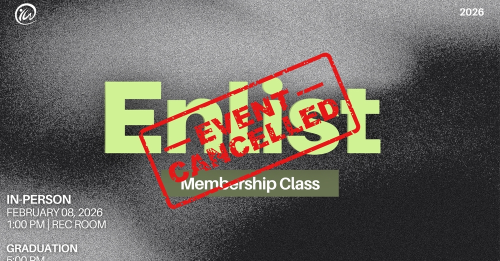 Enlist Membership Class - Cancelled