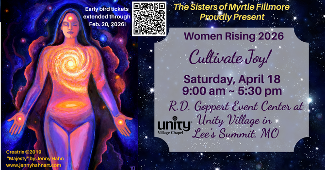 Early-Bird Registration extended for Women Rising 2026: Cultivate Joy! image