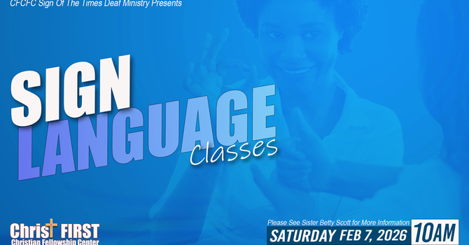 Sign Language Class