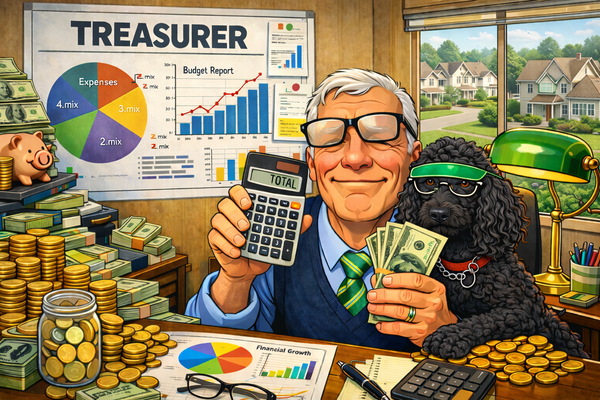 A Message from James Bay United Treasurer