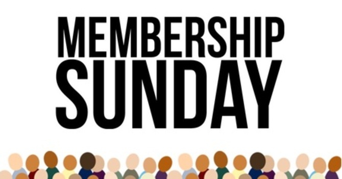 Membership Sunday