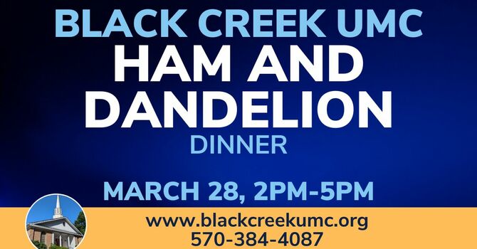 Ham and Dandelion Dinner