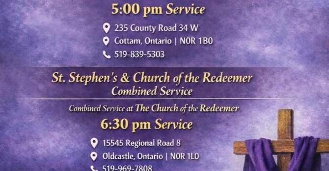 Ash Wednesday Service