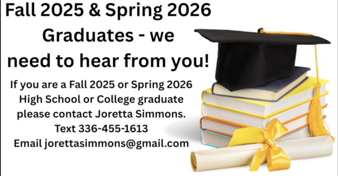 Graduates: Fall 2025 & Spring 2026 image