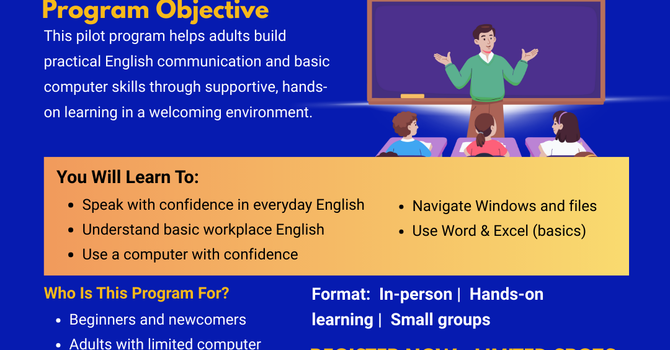 Programme communautaire gratuit – Anglais & info